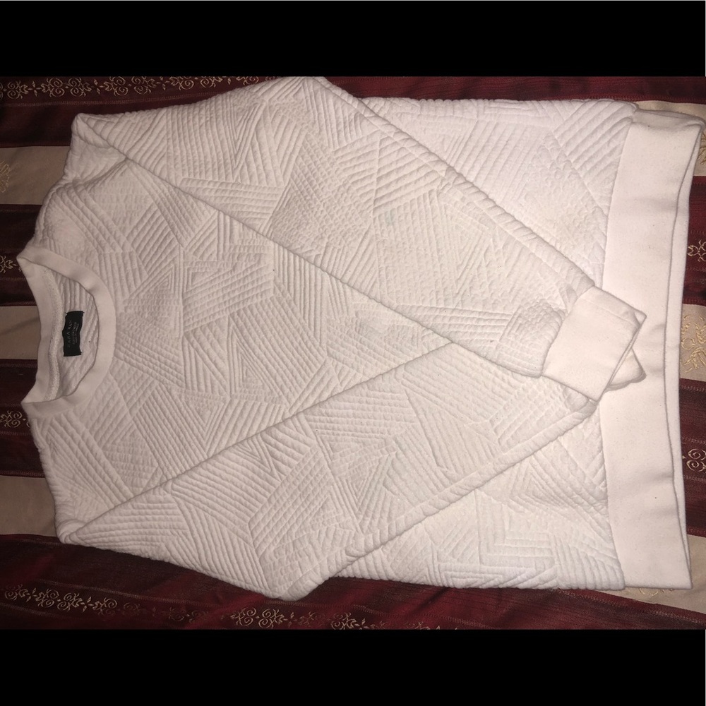 Zara textured sweater